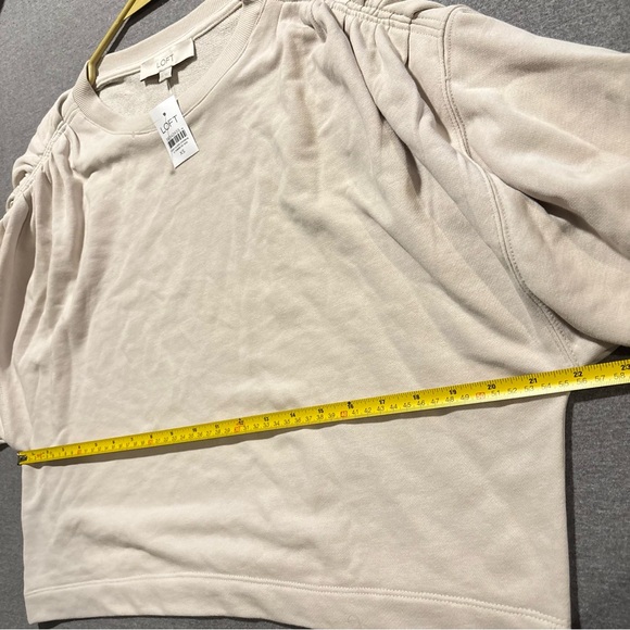 LOFT White Oversized Boxy Blouse - Picture 14 of 16